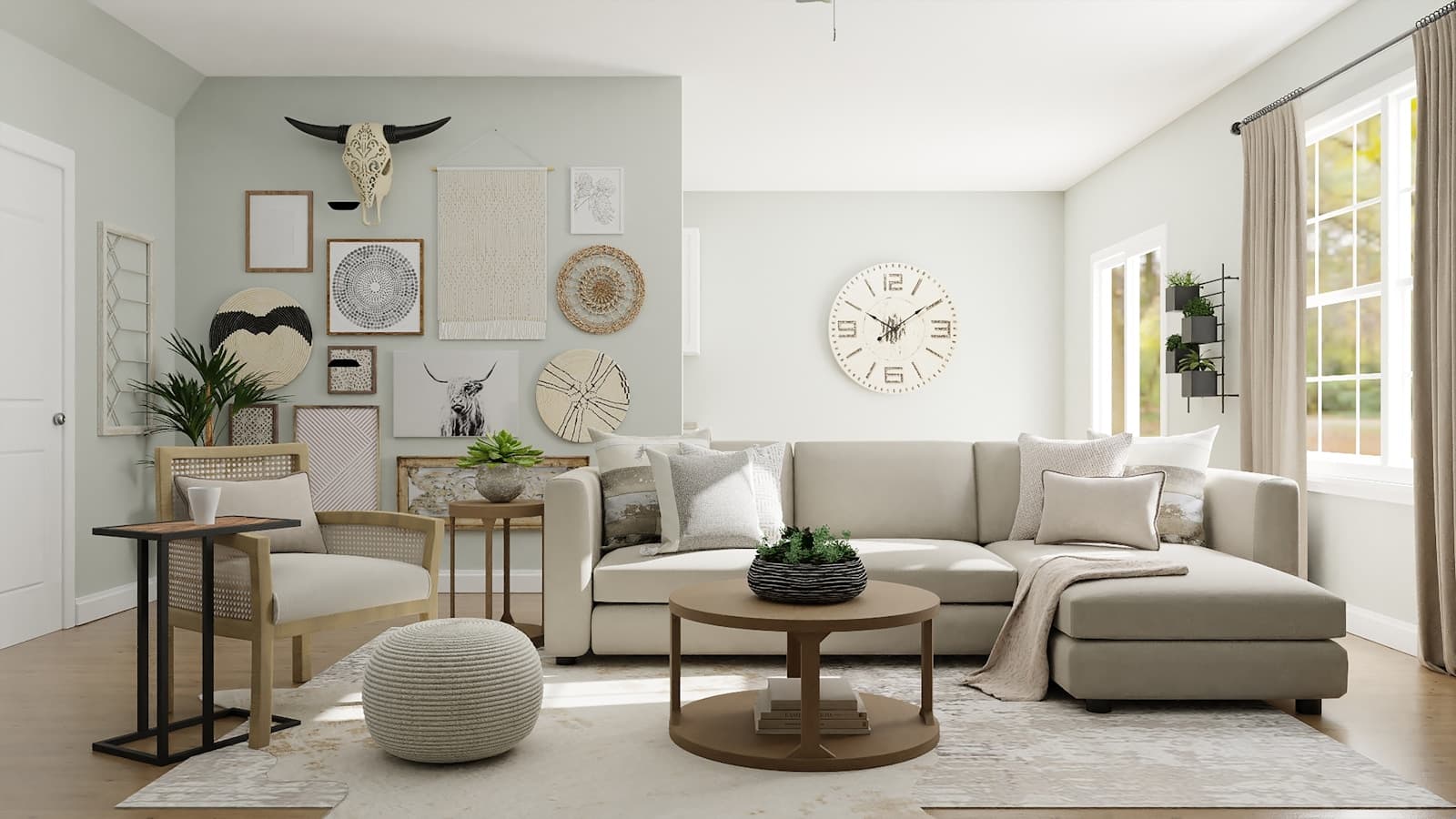 Warm bedroom interior by SpaceSaaj